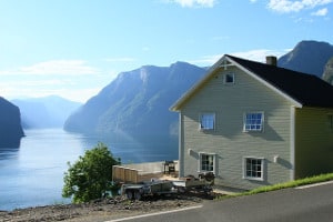 House by a lake