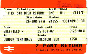 Return ticket