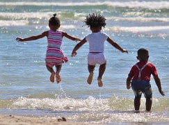 children playing