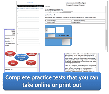 ielts exam mock course online IELTS