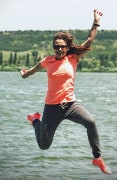 girl jumping